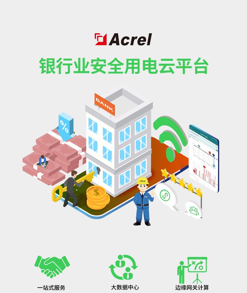 安科瑞ACREL-6500银行智慧用电安全管理系统 能耗监控的功能