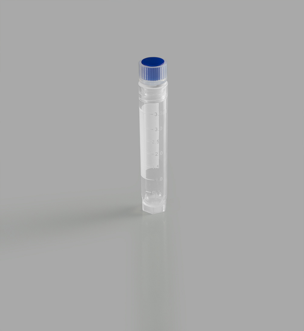 3.6ml刻度塑料冻存管保存管冷冻管样本管