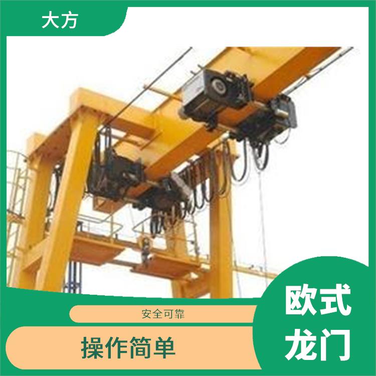 豫工歐式龍門起重機 使用壽命 適用范圍廣