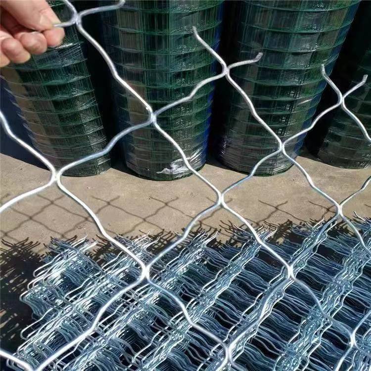 菱形镀锌铁丝网围栏生产定制 网孔防腐美格网 规格介绍