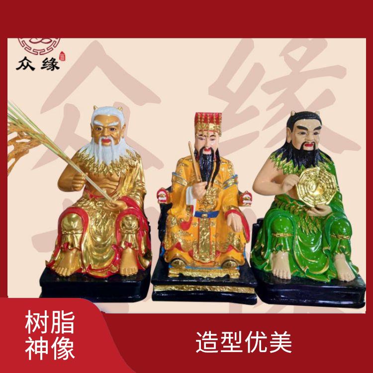湖北彩绘伏羲神像 防水防潮 制作工艺精细