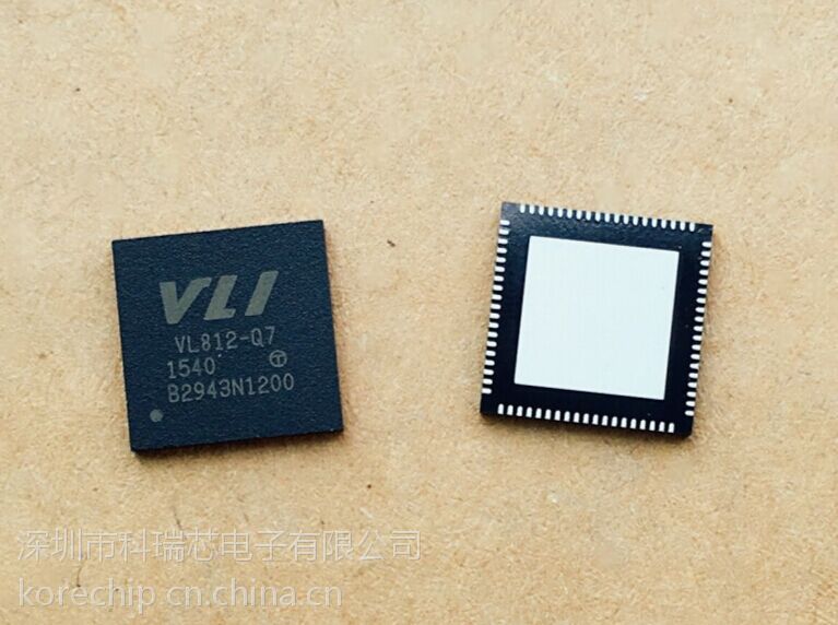 中国台湾威盛新推出 VL813-Q7 VL812的升级版 可直接PIN TO PIN