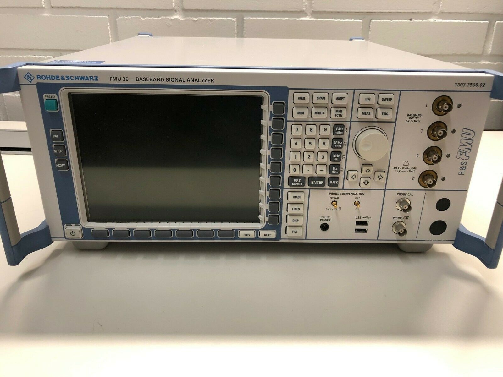 回收 罗德与施瓦茨FMU36 基带频谱分析仪
