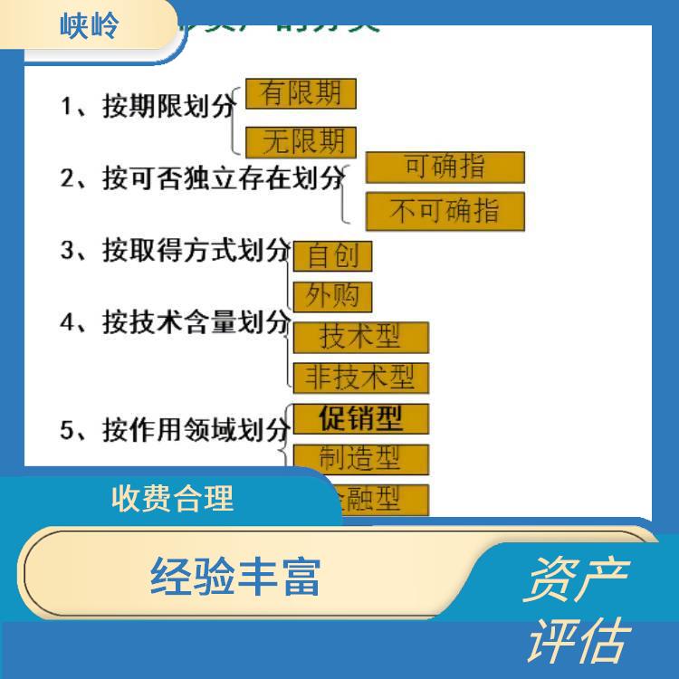 重庆发明技术资产评估收费依据 经验丰富 可靠性较高