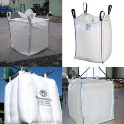 万州区双径布平底吨包袋 承重1吨1.5吨 创嬴包装 多类型集装袋加工