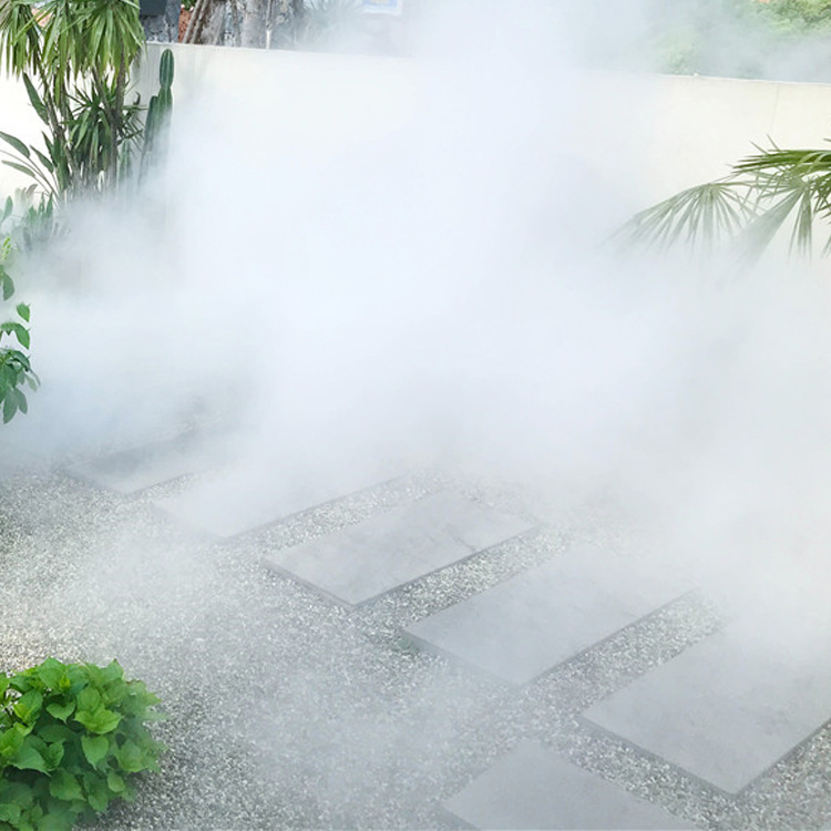 陕西九州山水 雾森喷雾降温系统夏季室外雾喷降温