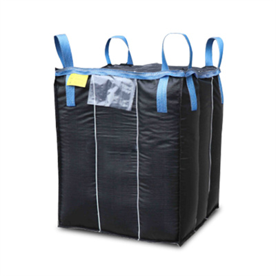 重庆抗磨方形吨袋 集装袋搬运厂家批发 四吊环托底吨包袋