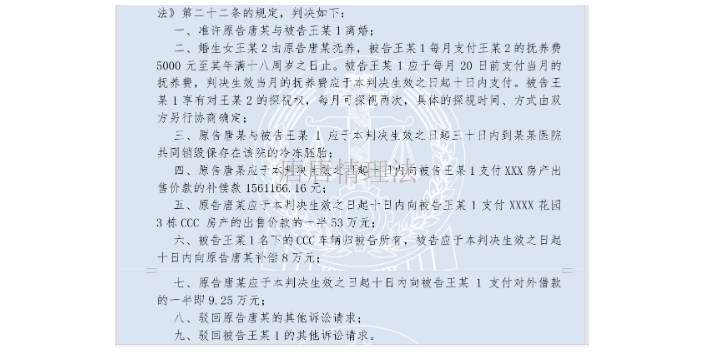 南京提起诉讼离婚二审 唐唐情理法咨询中心供应