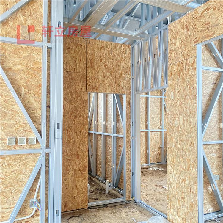 陕西钢结构房屋建造公司 钢结构住房搭建 可以循环利用