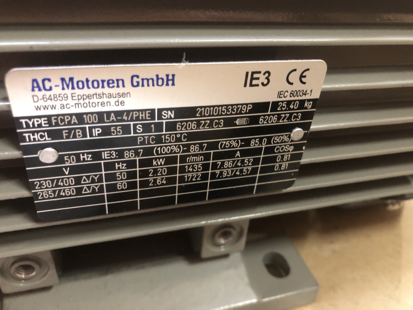 德国AC-MOTOREN 提供低压电机