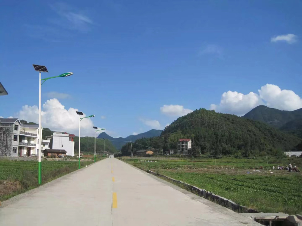 西安5m农村太阳能路灯生产厂家led太阳能单臂路灯定制加工