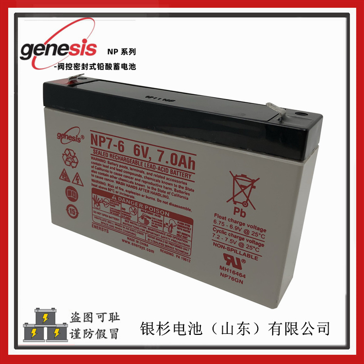 霍克Genesis蓄电池NP7-6精密仪器设备 应急电源用6V-7.0AH储能电池