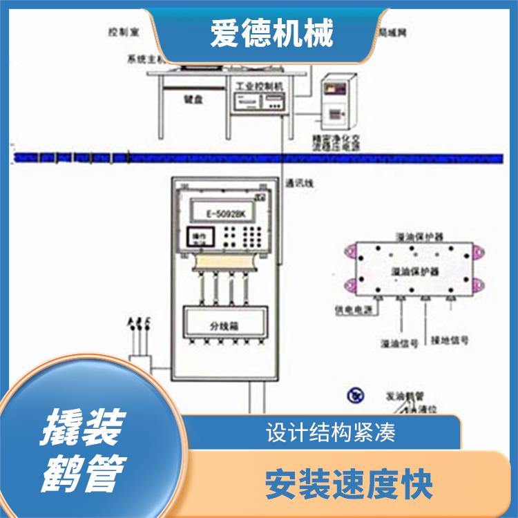 可以隨時(shí)拆卸和更換 江西撬裝鶴管 管道系統(tǒng)的維護(hù)較加方便