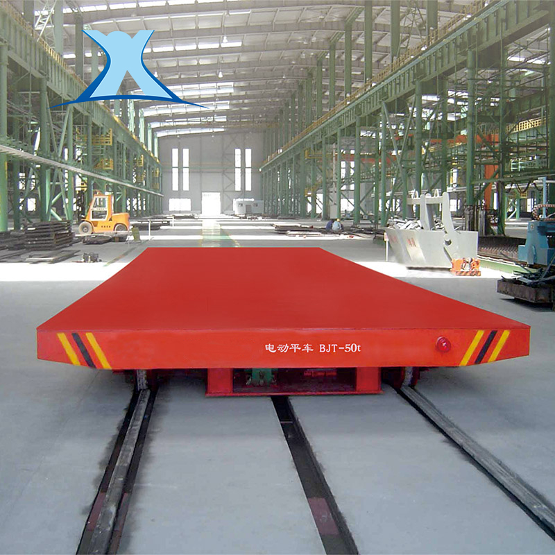 搬运箱体轨道平车 工程机械用轨道平板车 搬运不锈钢过跨地爬车