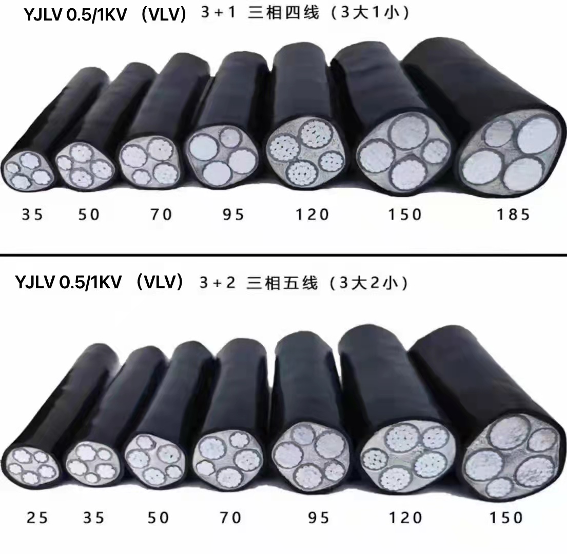 广星电缆YJLV0.5/1KV VLV铝芯电力电缆