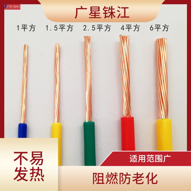 广星珠江BV-185电线 优良铜芯 使用寿命长