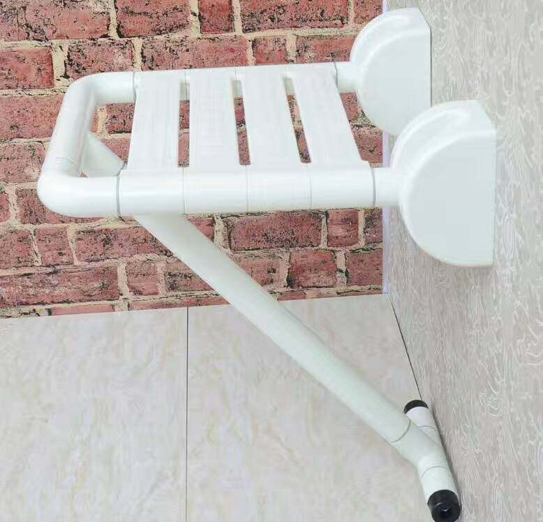 卫生间折叠上翻淋浴椅 ABS浴室壁椅 无障碍防滑浴凳