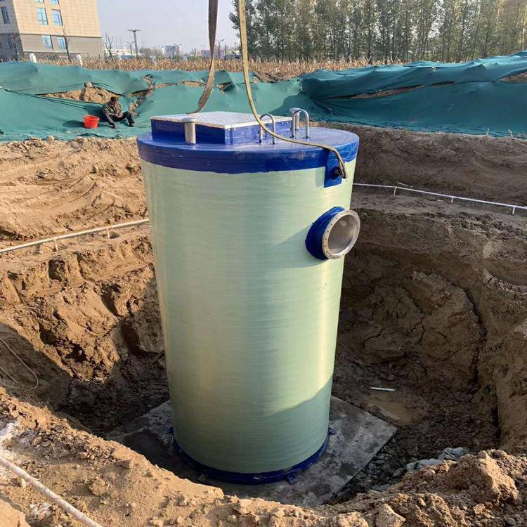 一体化泵站 雨水污水提升输送 玻璃钢筒体 联诚环保 可定制