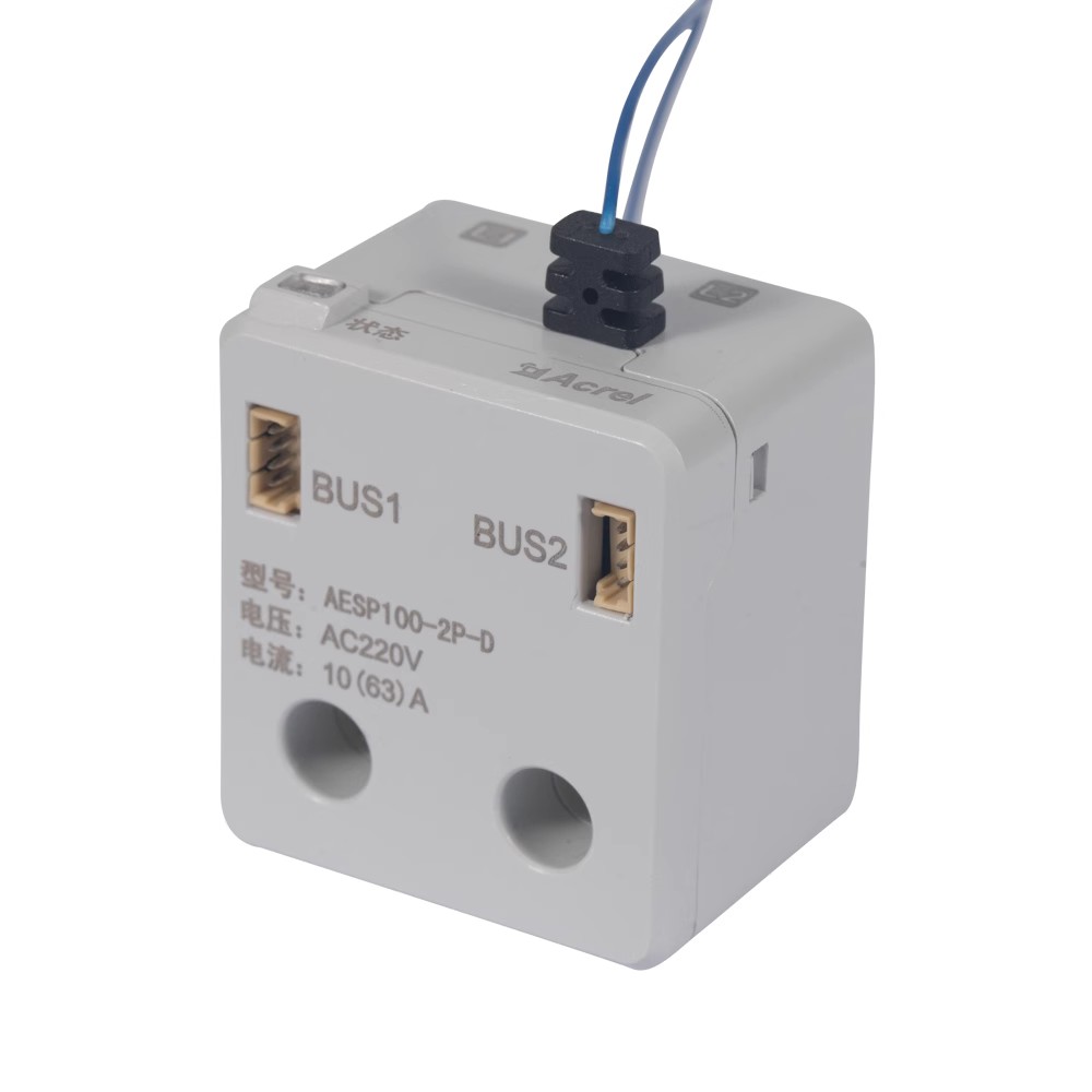 安科瑞AESP100-M-CE智慧用电在线监测装置 可查看各个回路的故障、报警和分合等状态