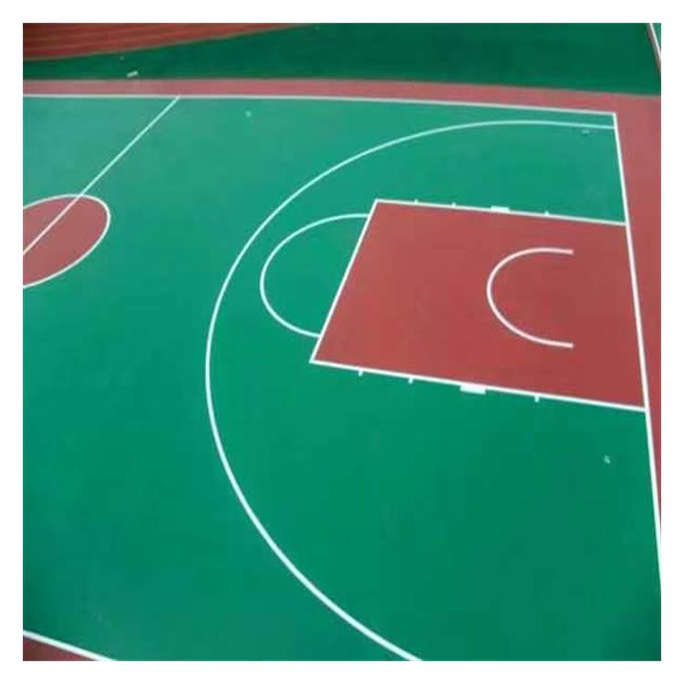 篮球场地坪公司 通常采用弹性材料 具备良好的回弹性