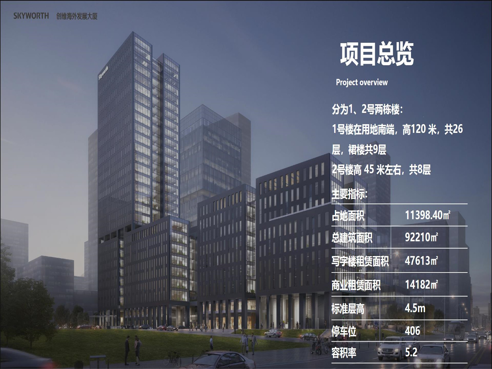 深圳前海写字楼出租信息创维海外发展大厦租赁中心电话