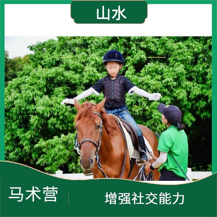 广州国际马术营 增强孩子的自信心 培养青少年的团队意识