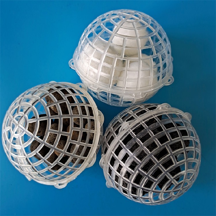 球形悬浮填料|球形悬浮填料价格|悬浮球填料应用图