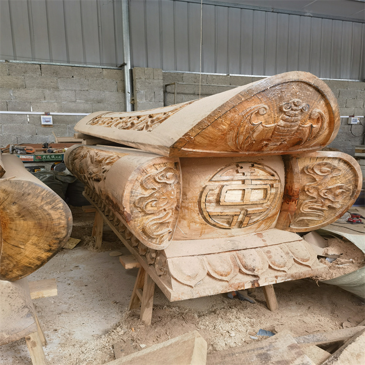 滁州柳州楠木棺材的定制 木质纹理美观 防虫防腐