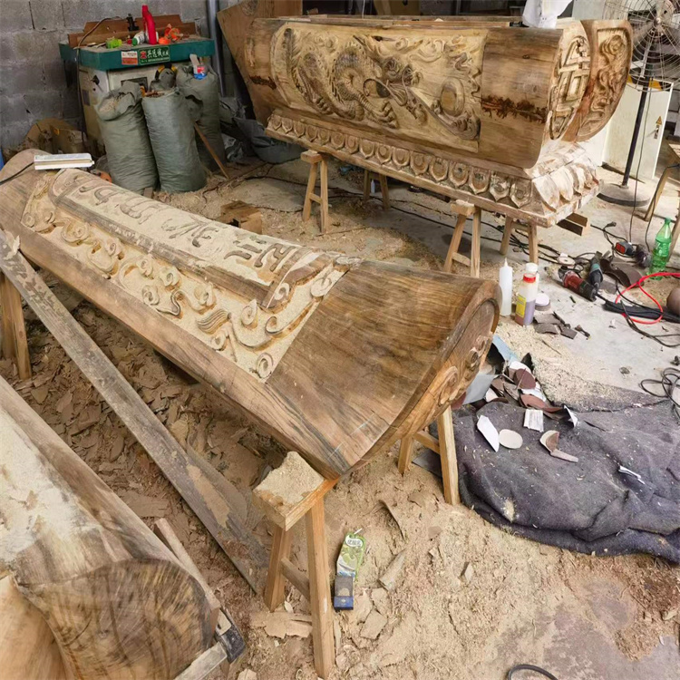 上海柳州楠木棺材的款式 可按需定制