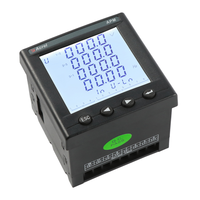 安科瑞APM810谐波型多功能电表供电质量综合监控电能表精度0.5S级