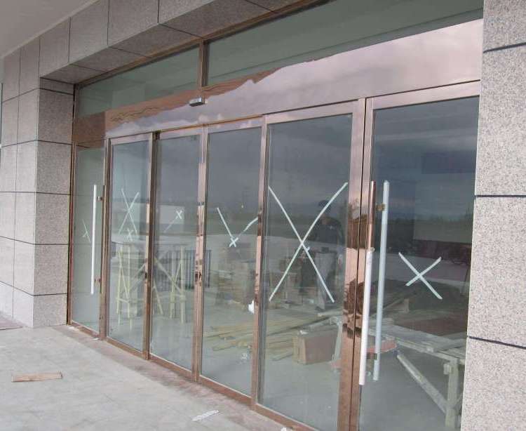揭阳安装感应平移门酒店自动玻璃门