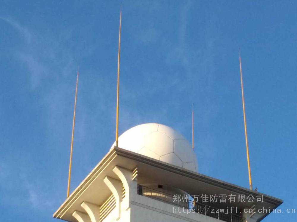 14米18米通信雷达站避雷针 21米高强韧玻璃钢避雷针