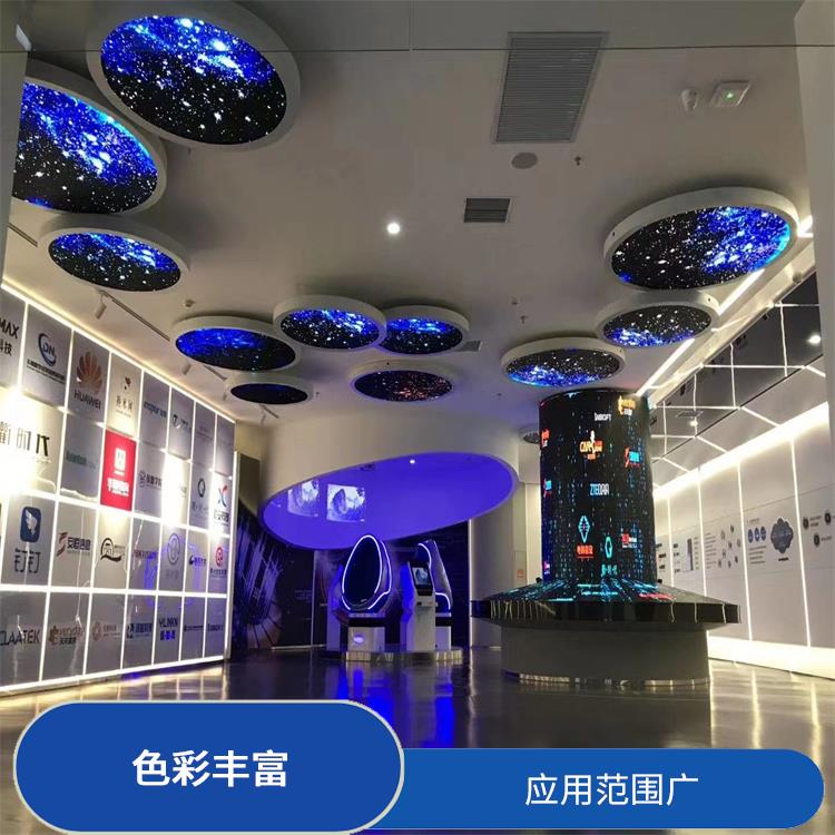 上海p1.2圆形LED显示屏 画面显示逼真 色彩饱和度高