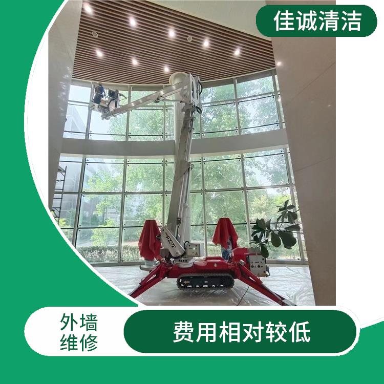 密云区建筑物外墙保温维修 费用相对较低 拥有多种高空作业设备