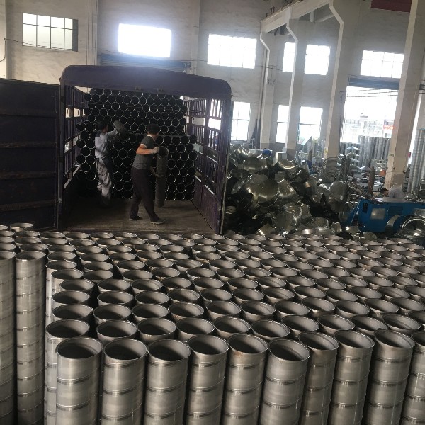 南京螺旋风管加工厂，南京角铁法兰风管，焊接风管加工厂