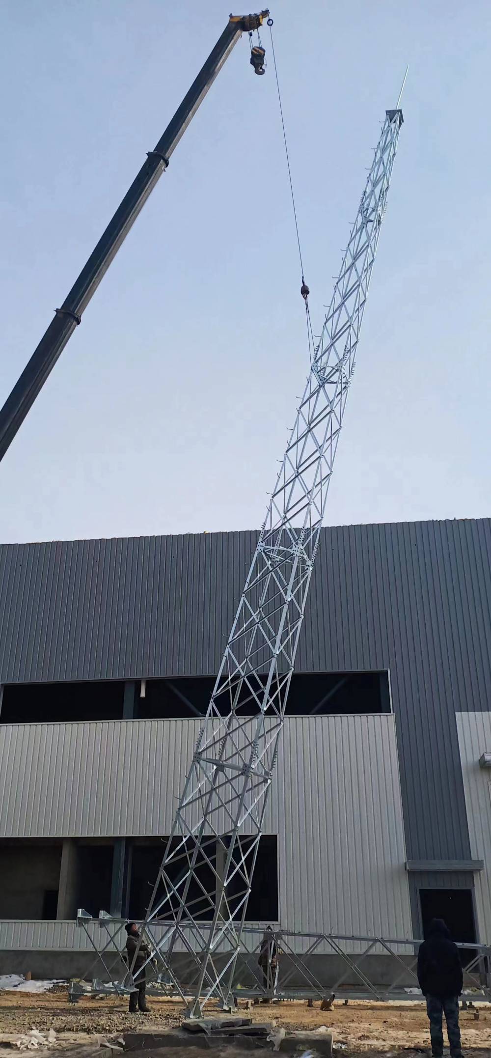40米不锈钢电力塔 30米气象测风塔 森林瞭望监控塔