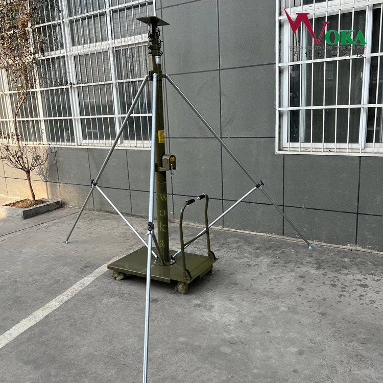 便携式手动升降避雷针 10米14米16米19米20米25米30米防雷伸缩杆