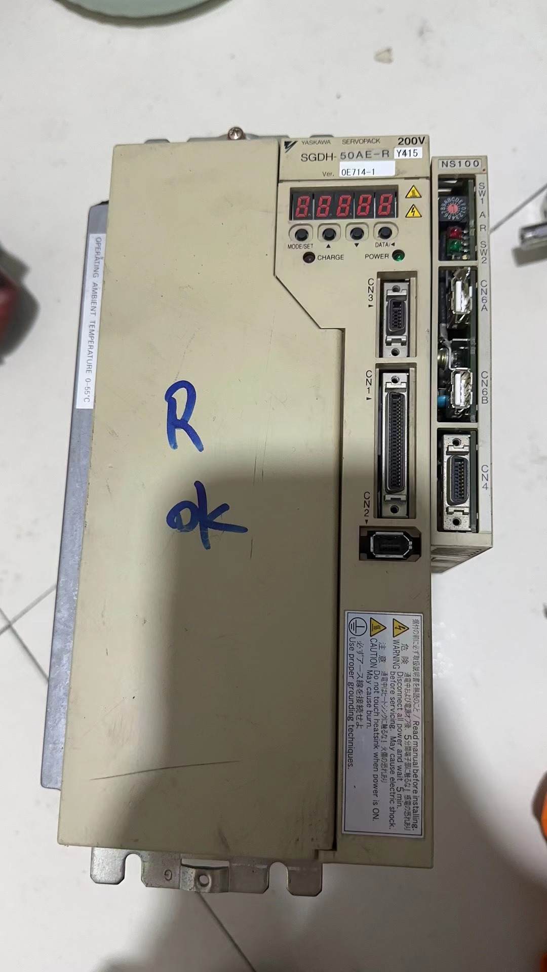 R2AA22500LCPDA三洋OTC伺服电机维修