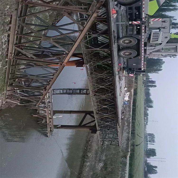 贵州321型上承式钢便桥服务 结构简单 易于进行维护和检修