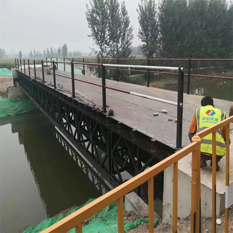 四川321型装备式公路钢桥 适用范围广 减少了维护的时间和成本