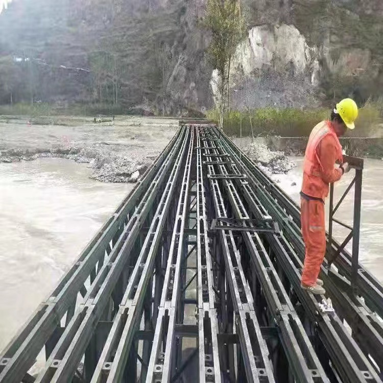 沧州钢便桥电话 维护方便 具有较高的强度和刚度