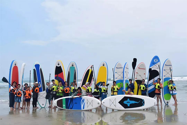 深圳海边团建两天一夜活动方案 惠东桑洲岛水上运动两天露营团