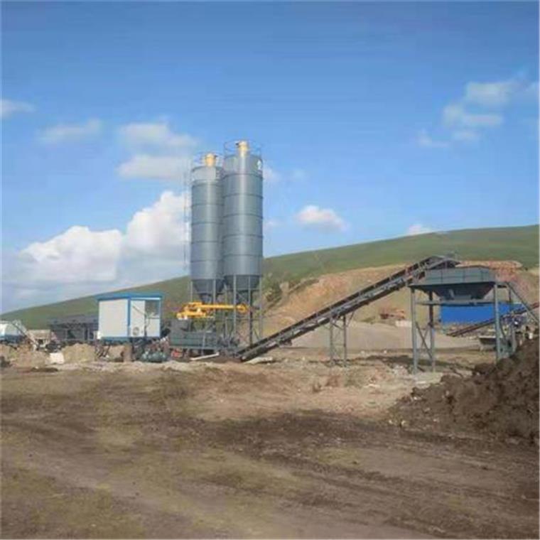 400型水泥稳定级配碎石搅拌站级配碎石拌和站设备