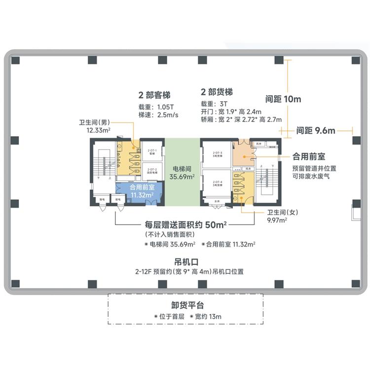 大浪工业上楼 深圳会展湾南岸广场工业上楼 深圳工业上楼写字楼项目出售