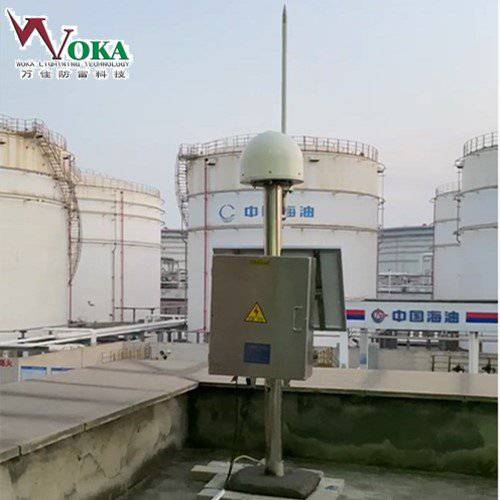 化工园区雷电流分流装置监控系统 危化品仓库主动式雷电预警装置