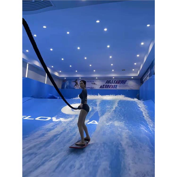 无动力乐园游乐设备 室内滑板深水冲浪 双滑道冲浪模拟器