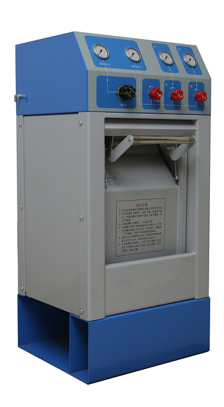 DKFC-2正压式空气呼吸器气瓶防爆充气箱 两工位式防爆箱