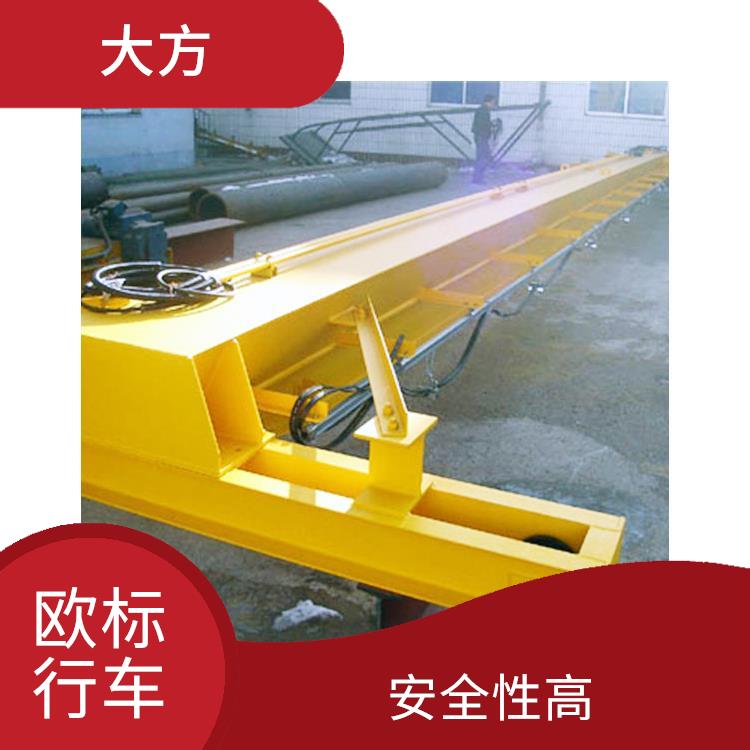 安陽HD型歐式行車廠家 結(jié)構(gòu)簡單 起重能力大
