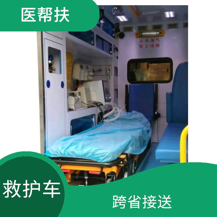孝感长途救护车出租多少钱 动力输出充沛 细心周到的服务