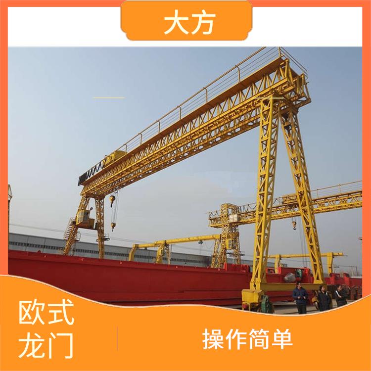 豫工歐式龍門起重機 轉動靈活 承載能力強